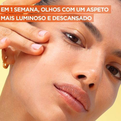Creme para contorno de olhos com Vitamina C